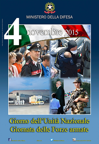 4 Novembre, Giorno dell'Unità Nazionale e Giornata delle Forze Armate