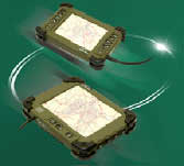 Display per la visualizzazione dei dati e delle informazioni elaborate e gestite dal WPC (Wearable Personal Computer)