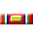Ribbon bars of specialization