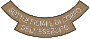 Sottufficiale di Corpo dell'Esercito