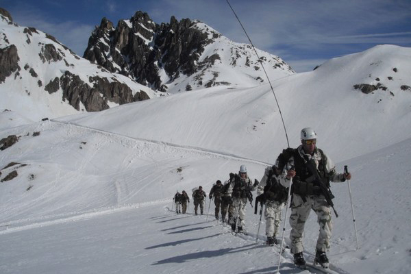 Alpini in addestramento