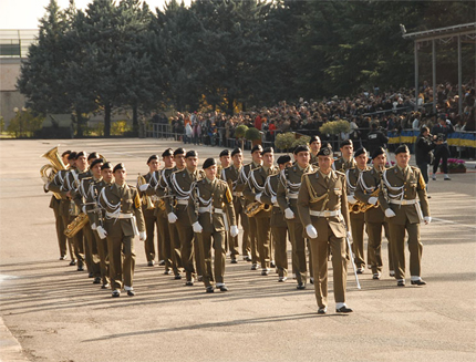 La banda del Comando Artiglieria Controaerei