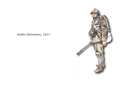 Uniforms of the “Arditi” of the First World War